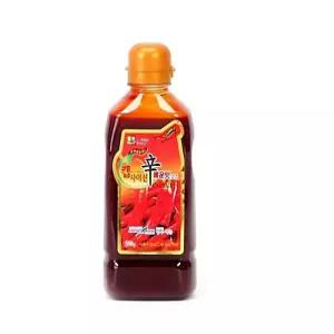 학교 불닭 소스 불닭발 캡사이신550g 액상소스 매운맛소스 첫맛 하니C1