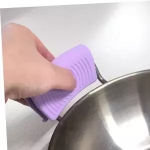 사각 실리콘 냄비 손잡이 집게 내열 2p