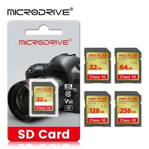 A2 익스트림 표준 SD 카드 16GB 32GB 128GB 256GB SDHC/XC 카메라용 고속 일반 크기 플래시 메모리