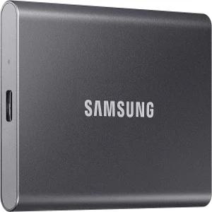 삼성 T7 포터블 SSD 1TB 외장 솔리드 스테이트 드라이브 최대 1 050MB/s 속도 향상 USB 3.2 2세대 게임