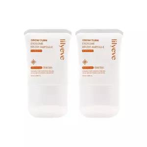 릴리이브 그로우턴 엑소좀 브러쉬 앰플 100ml 2개 탈 모 두피 케어