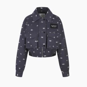 [에고이스트] [BLUE LABEL]플라워 크롭 워크 자켓 ES2OJK02
