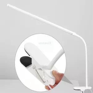 원밀스토어 LED 집게 스탠드58CM 화이트 스탠드조명