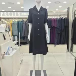 카라변형 핏앤플레어 원피스 RJO262S102SC