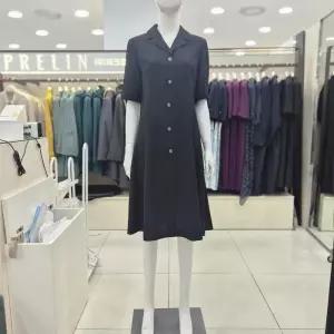[프렐린]카라변형 핏앤플레어 원피스 RJO262S102_SC