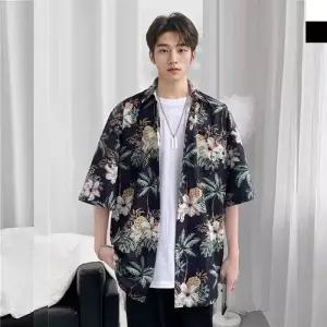 남성 썸머 2컬러 바캉스 반팔 셔츠 DJJ-1005