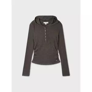 [AK수원점] [후아유] 여성 Hooded Shirring T-shirt(F) WHLAG3823F