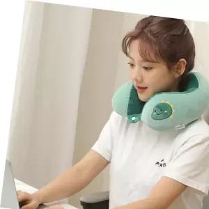 입체 여행용 낮잠베개 차량용 쿠션 U자형 목베개