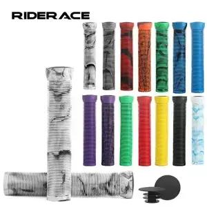 고무 자전거 핸들 바 그립 22.2mm 스쿠터 BMX MTB 대한 부드러운 미끄럼 방지 산악 커버 연장