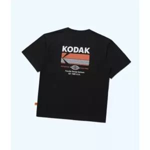 코닥 브리즈팝 에어로쿨 빅그래픽 반팔티 반팔 티셔츠 상의 블랙 K6223LRS54BLK 5064090