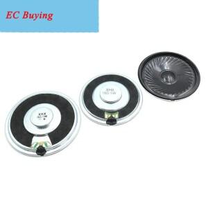 2개 50MM 8옴 16옴 1W 라우드 스피커 8R 1와트 초박형 혼 원형 오디오 DIY 전자제품용