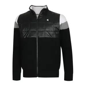 남성 캐시미어 울블렌드 라운딩 패디드 집업니트 LB-KNG-KS21M113