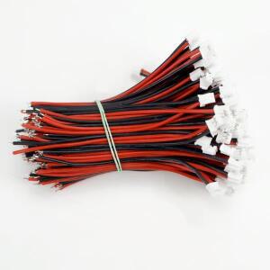 22AWG PH 2mm 커넥터 케이블 JST PH2.0 2핀 어댑터 JST-PH 마이크로 배터리 수 암 연결 플러그 RC 연장용