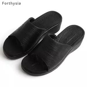 [FORSYTHIA] 사무용통굽슬리퍼 여자통굽슬리퍼 5cm통굽슬리퍼 jg01 (249...