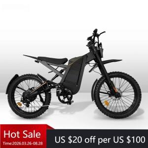 Tc 유럽 연합 창고 OUXI GT2000 팻바이크 V20 프로페셔널 알로이 24인치 에어 타이어 전기 자전거 60v 250w