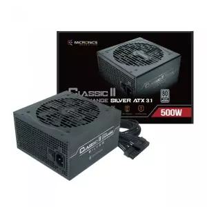 마이크로닉스 Classic II 풀체인지 500W 80PLUS 실버 ATX3.1 파워