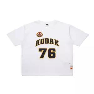 [정품] 코닥 KODAK 바스켓볼 메쉬 반팔 티셔츠 WHITE K5223LRSN2WHT