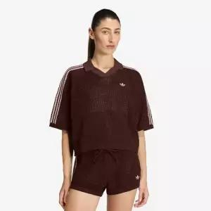 ADIDAS 니트 크로셰 폴로 1020121642