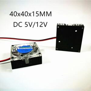 방열판 쿨러 포함 BGA 선풍기 그래픽 카드 DC 5V, 0.1A, 40mm, 4010 냉각 2 핀, 신제품