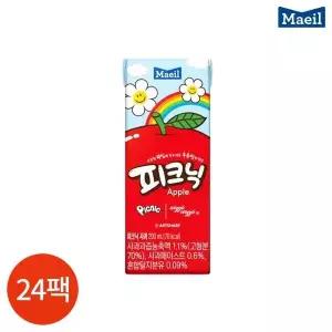 CL 매일 피크닉 사과 200ml x 24팩
