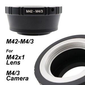 M42 42x1 나사 마운트 렌즈용 M42-M4/3 및 Focus to Infinity용 Olympus용 4/3 MFT 카메라 마운트 어댑터