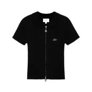 LEE 우먼 카라 슬림 집업 가디건 블랙 3836704 LE2402CD64BK