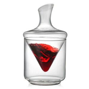 와인 회전 디캔터 오프너 크리스탈 무연유리 자동 스텐 아이스 텀블러