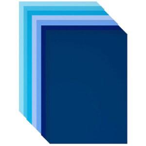 8 5X11인치 색종이 70장 7가지 색상 65LB / 교실용 공예 재료 178GSM