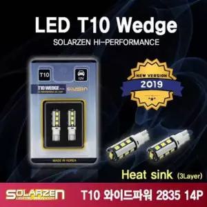 [제이큐]T10 2835 와이드파워 LED 미등 3단