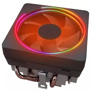 CPU Wraith Cooler Prism 알루미늄 히트싱크 구리 코어 베이스 4핀 PWM 95mm 팬 사전 도포된 써멀 페이스트