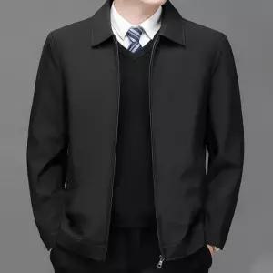 [타라픽]남성 패션 카라 짚업자켓 정장핏 댄디자켓 하객룩 외투