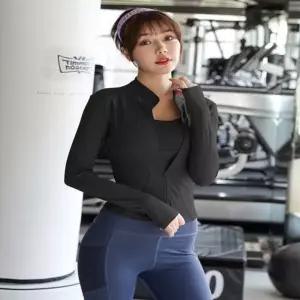 필라테스상의 요가집업 여자 여자헬스복 트레이닝집업
