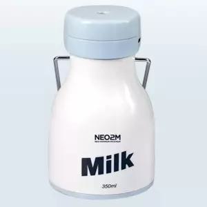 가습기 귀여운 우유병 블루 미니