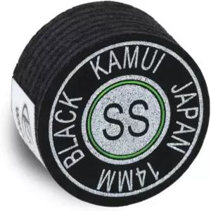 KAMUI 블랙 라미네이트 당구 큐팁 - 1개