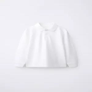 국내배송 ZARA 자라 주니어 키즈 솔리드 폴로셔츠 화이트 1887783250 2132350