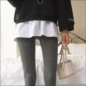 [라일리여성의류] Rly 레이어드 페이크스커트 옆트임 롱티셔츠 엉덩이가리