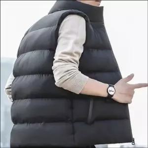 웰론조끼 남성 패딩조끼 겨울 베스트 레이어드 점퍼