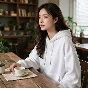 기모 후드티 남자 여자 남녀공용 겨울 커플 오버핏 루즈핏 무지