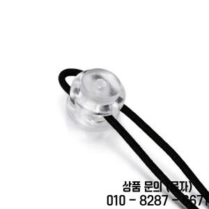 10pcs 코드 잠금 플라스틱 스토퍼 끝 토글 클립 신발 끈 의류에 대 한 투명 서리 DIY 가방