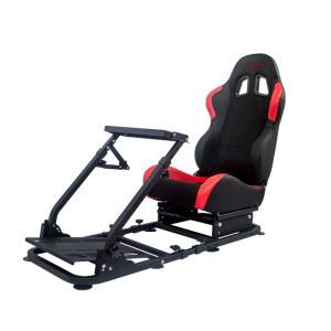 레이싱 거치대 핸들 장비 심레이싱 호환 엑셀 스탠드 운전대 브라켓 플스 페달 VR 운전
