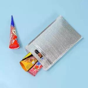 도시락봉투 은박보냉봉투 캠핑보냉백 20x30cm