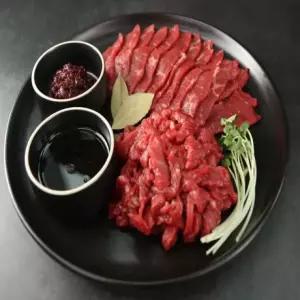 딜로그? 소고기 육회 사시미 실속 세트
