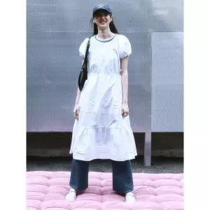 에잇세컨즈 골조직 부츠컷 데님팬츠 블루 165321APLP 4982467