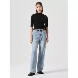 에잇세컨즈 롱 슬림 스트레이트 데님 스카이 블루 324921LPFQ 4425185
