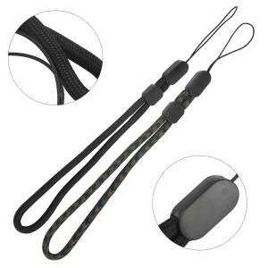 보안 안전 스트랩 테더 매는 밧줄 20.5cm 헬멧 카메라 용 Garmin Edge 자전거 조명 안티 손실 로프 액세서