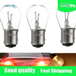 10Pcs DC12V 자동차 LED 회전 신호등 1157 BAY15D P21W BA15S 581 308 21/5W S25 1141 브레이크 전구