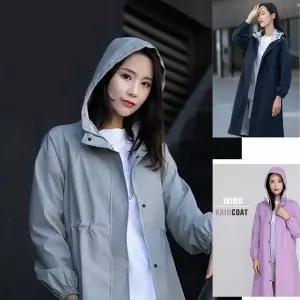 여성 로라 방풍자켓 레인코트 바람막이 재킷 아우터_X