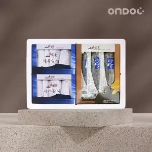 [온도씨]제주 수산물 실속선물세트 모듬 4호 (은갈치 대 2미/고등어살 중 6팩/총1kg내외)