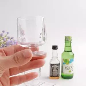 소주잔 특이한 디자인 미니 술잔 4P