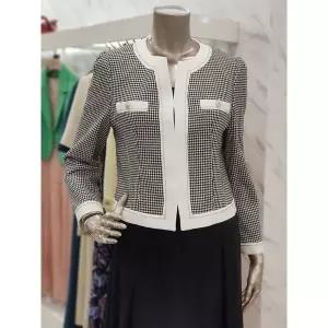 [하프클럽/] 세이브존01 하운드체크 크롭자켓 MXBAWJ3380_A